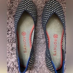 Rothy’s Maritime Navy Honeycomb flats